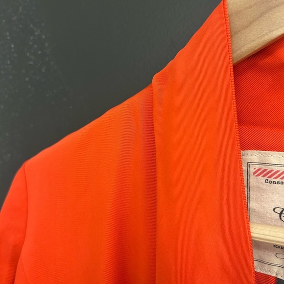 Cartonnier (Anthropologie) S Women's Orange blazer EUC - Picture 6 of 11